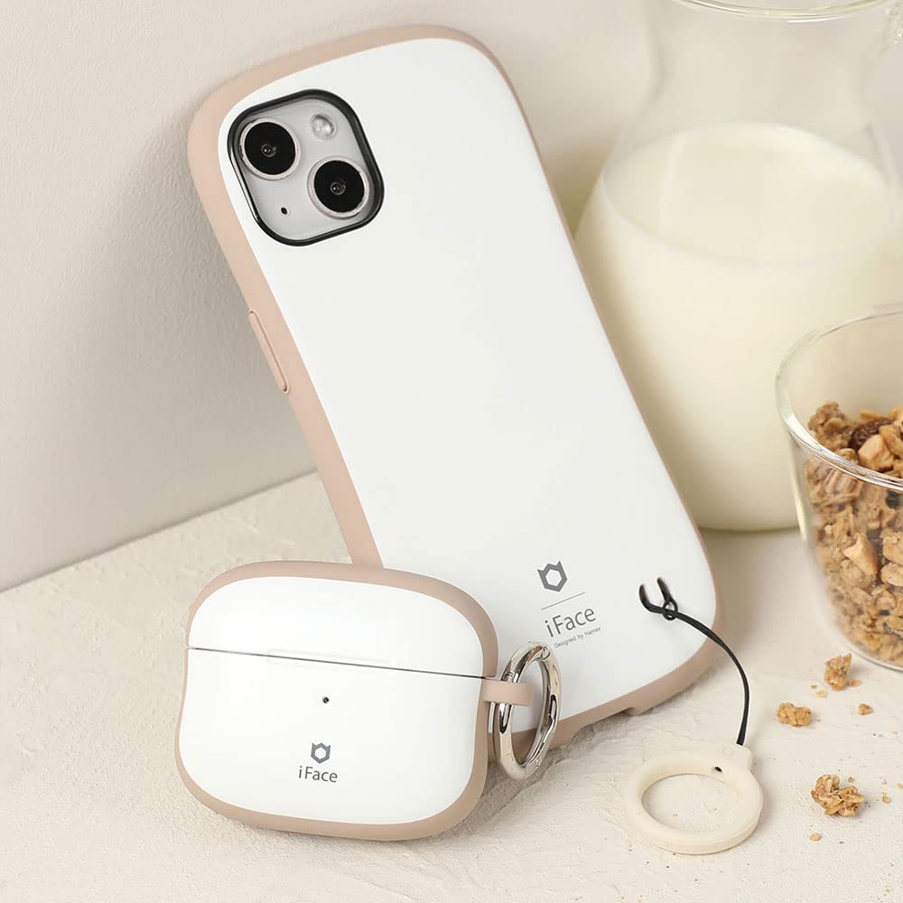 iFace First Class AirPods Case 3 AirPods 3rd Generation Case with AirPods (3rd Generation) (Milk) [AirPods Case, Carabiner, 3, iFace, Korea]