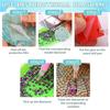 8 Peças/conjunto de Porta-copos com Padrão de Vaca Pintados com Diamantes, Porta-copos DIY com Suporte, Adequado para Iniciantes e Adultos, Materiais de Arte e Artesanato Presentes