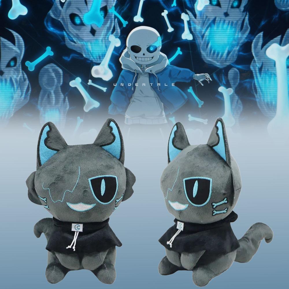 New Undermeow Nightmare Plush Toy Undertale Game Merch Sans Soft Stuffed Animal Plushie Collectible Birthday Gift For Fans Decor