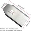 Stainless Steel Trimmer Blades Lawn Mower Grass Replacement Kit For Husqvarna Automower/Gardena Robotic Lawnmower 35*18*0.75mm