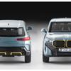 1/32 BMW THE XM SUV Alloy Car Model Sound and Light Pull Back Children's Toy Collectibles Birthday Gift