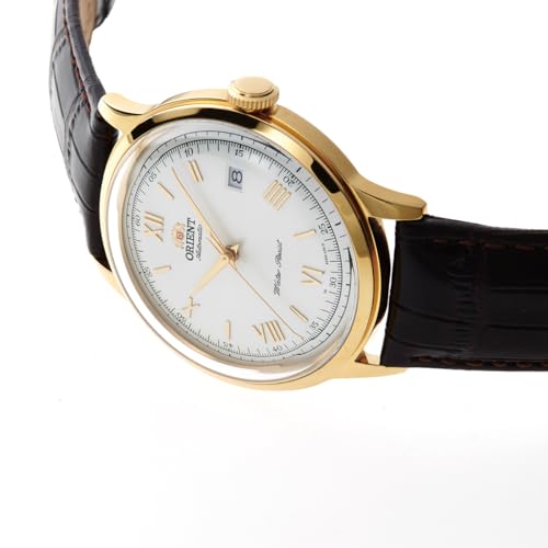 Orient Bambino Automatic Watch, Men's, White, Silver, SAC00007W0, with Japanese Manufacturer's Warranty