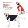 Reversible Big Dog Jacket Winter Warm Clothes For Medium Large Dogs Waterproof Windproof Pet Vest Coat Golden Retriever Outfits