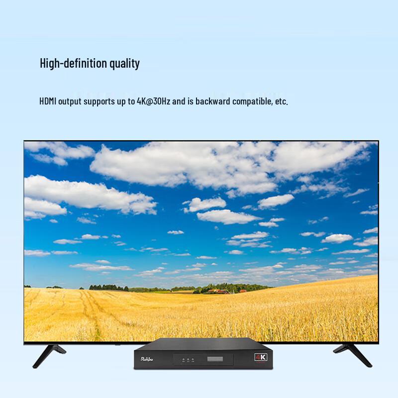 Runpu Distributed KVM Visual Management 4K Output Node (CN version)