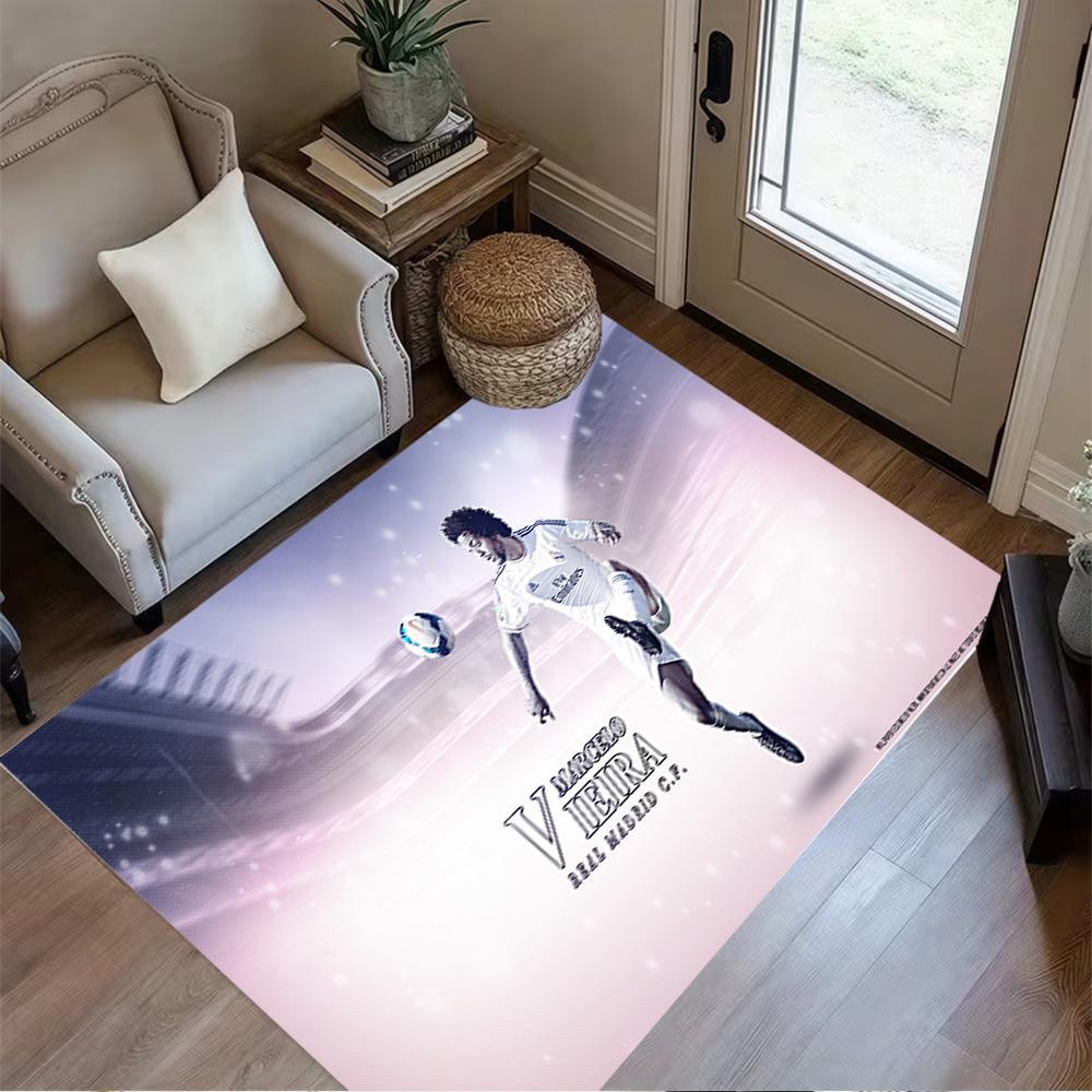Ronaldo's Ac Milan Moment Carpet Suitable for Playrooms Bedrooms Dining Room Decorate Room Anti-slip Rug Decorate Offices Spiritual Gift