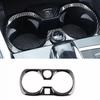 For BMW 3 Series G20 - Carbon Fiber Central Console Water Cup Cover Trim