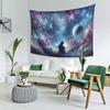 Mystical Zodiac Tapestry  Celebrate Cosmic Beauty with Astrological Symbols and Dreamy Sky  Perfect for Bedroom Decor