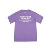 MLB Straight T-Shirt Unisex Purple 31TS04031-50C
