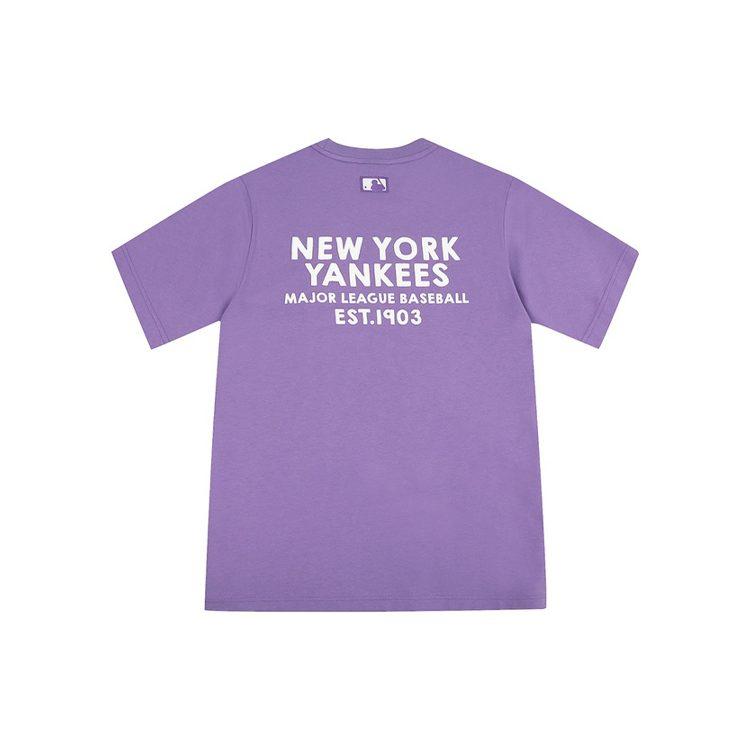 MLB Straight T-Shirt Unisex Purple 31TS04031-50C