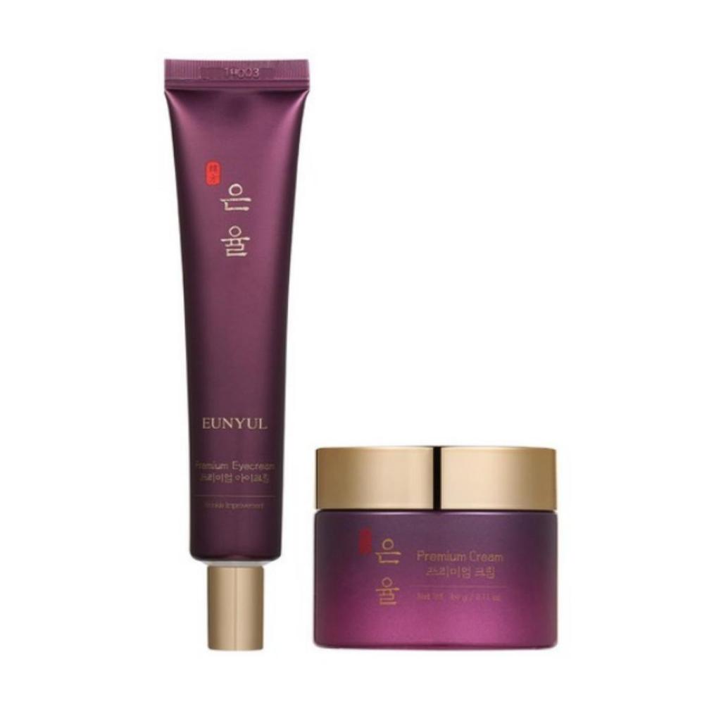 Eunyul Premium Herbal Cream + Eye Cream Set