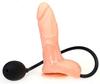 Inflat 14 X 4.5cm Flesh Inflatable Dildo - Generic - Inflatable Dildos