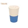 380ML Coffee Cup Food Grade Material High Temperature Resistant Thick Leakproof Anti-crack Travel Mug With Lid Reusable Non-slip Sleeve Outdoor