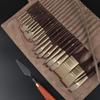 22 Stück Pinsel mit Pinselhalter, Anti-Haarausfall Nylon-Pinsel für Öl-, Acryl- und Aquarellmalerei
