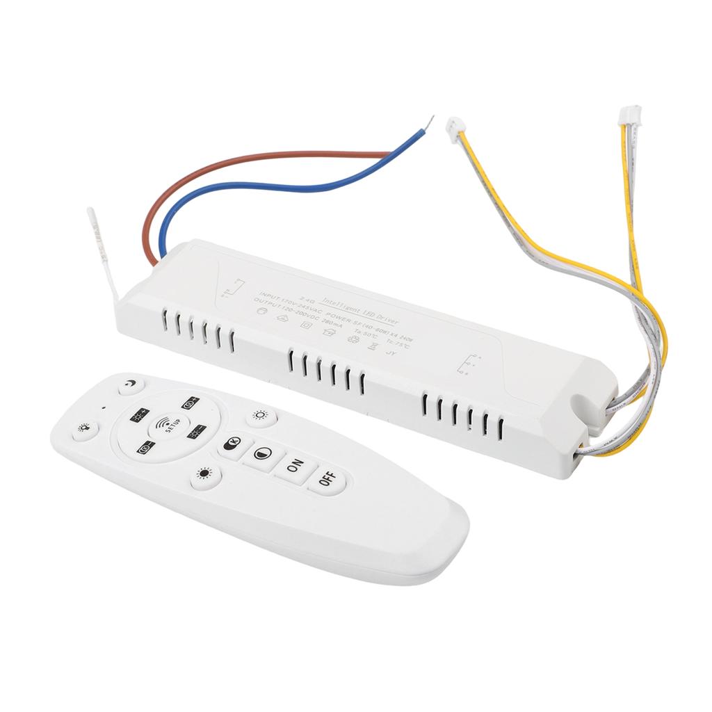 2.4G App Control LED Driver Remote Lighting Control For Chandeliers For LED Tape 240W Lighting Transformer App