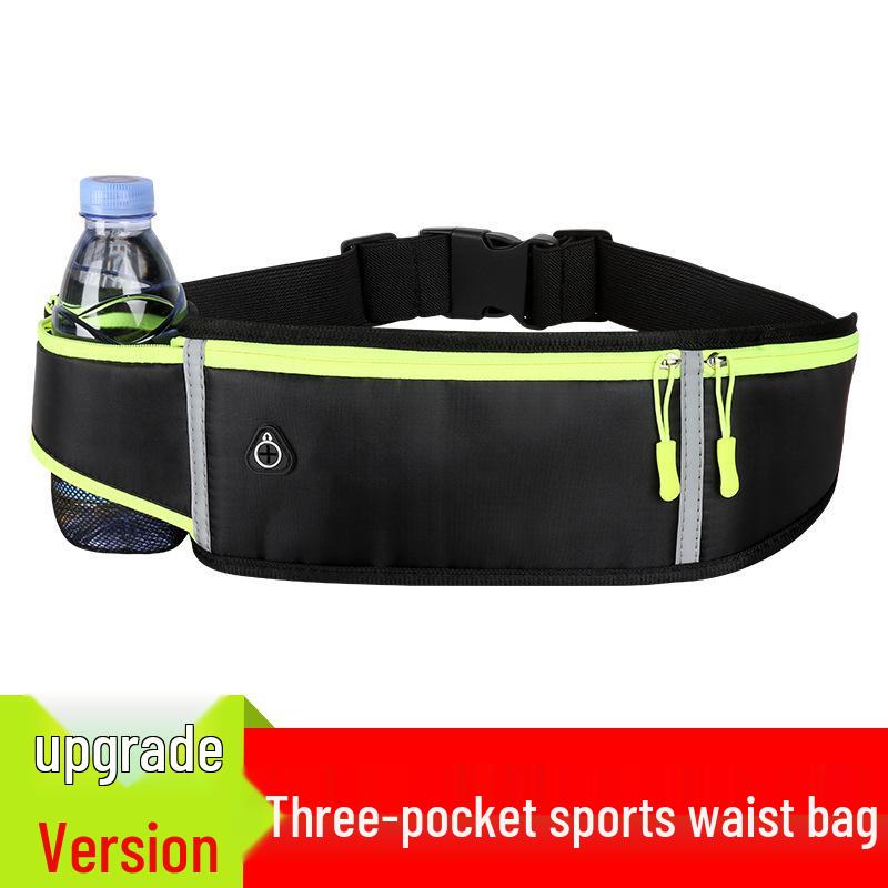 Waterproof Multi-Functional Running Waist Pack with Phone and Water Bottle Compartments