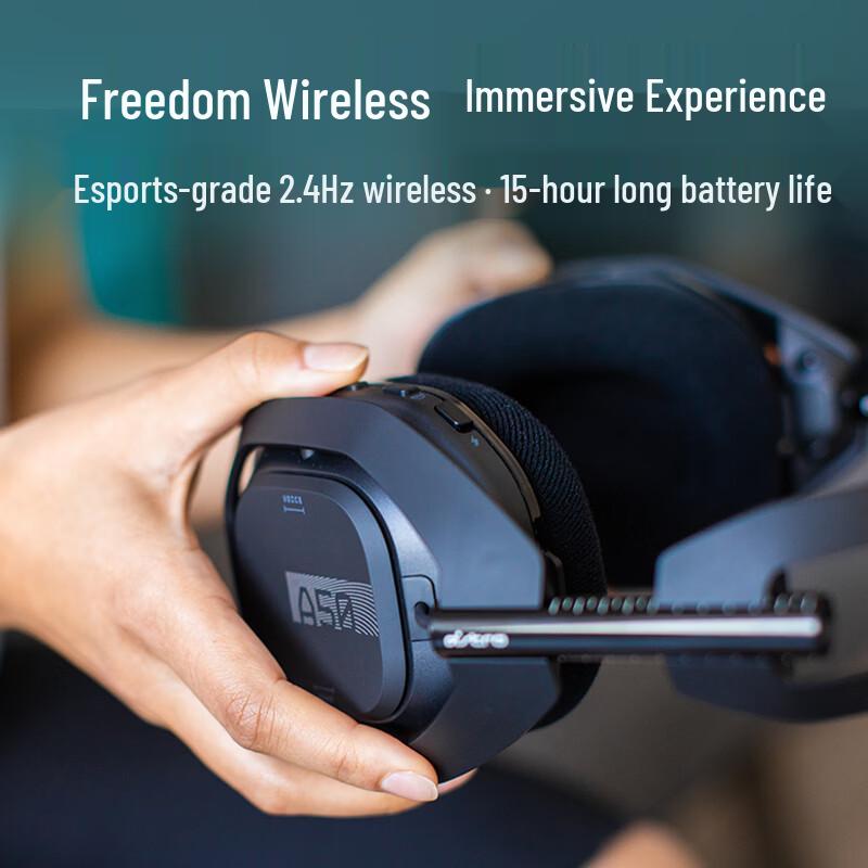 Logitech Astro A50 Wireless Gaming Headset with Base Station