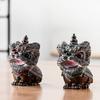 Yousheng Lion Tea Pet Color-Changing Ornament for Tea Table Decoration Traditional Auspicious Lion Design National Trend Culture Tea Accessory