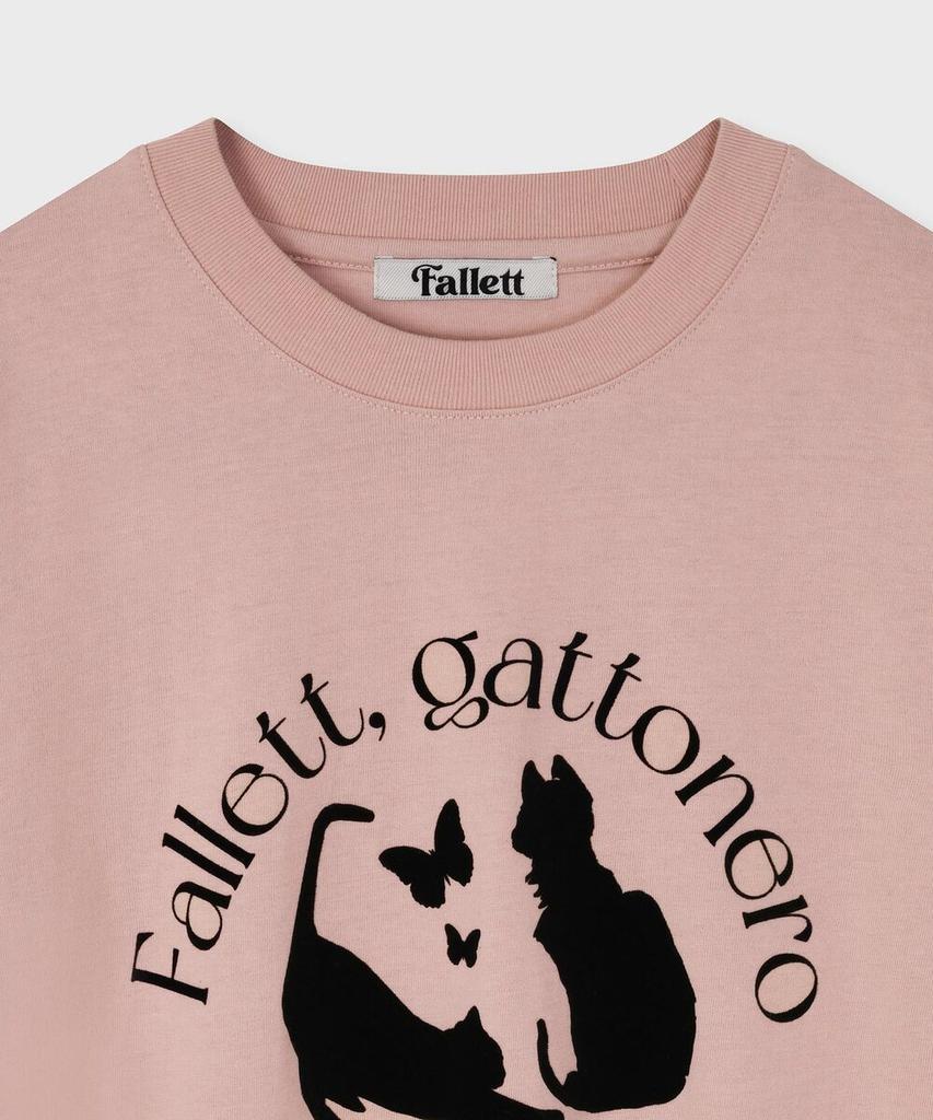 FALLETT Nero Fly Short Sleeve Tee Pink