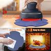Silicone Heat Resistant Mat Air Fryer Countertop Protector Non-Slip Kitchen Accessories for Desktop Home Oven Baking Cooking