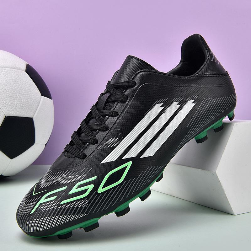 Cross-border F50 Kids' Outdoor Soccer Cleats for Artificial Turf – Professional Youth Training Shoes