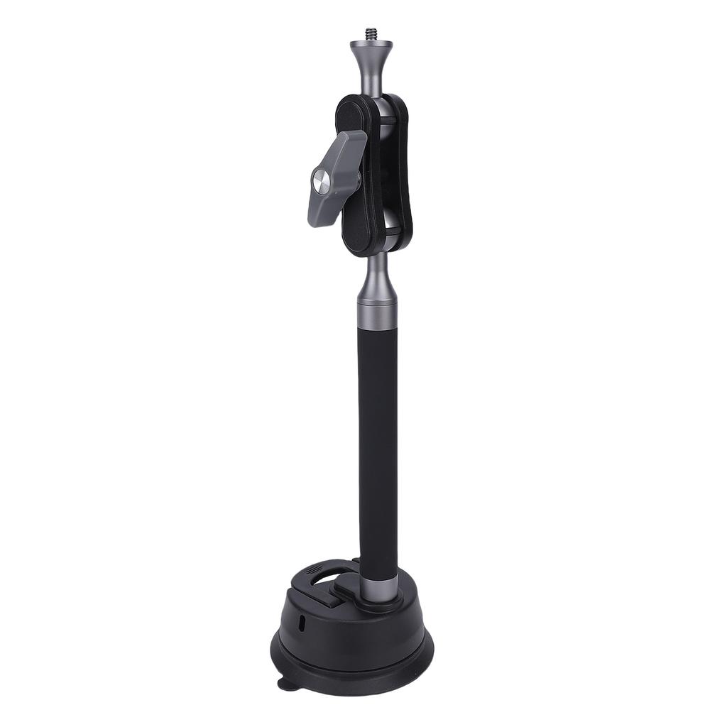 Suction Cup Mount Fit for   360 Action Camera Aluminum Alloy Shake Proof Suction Cup Camera Holder with Articulating Arm Extension Pole
