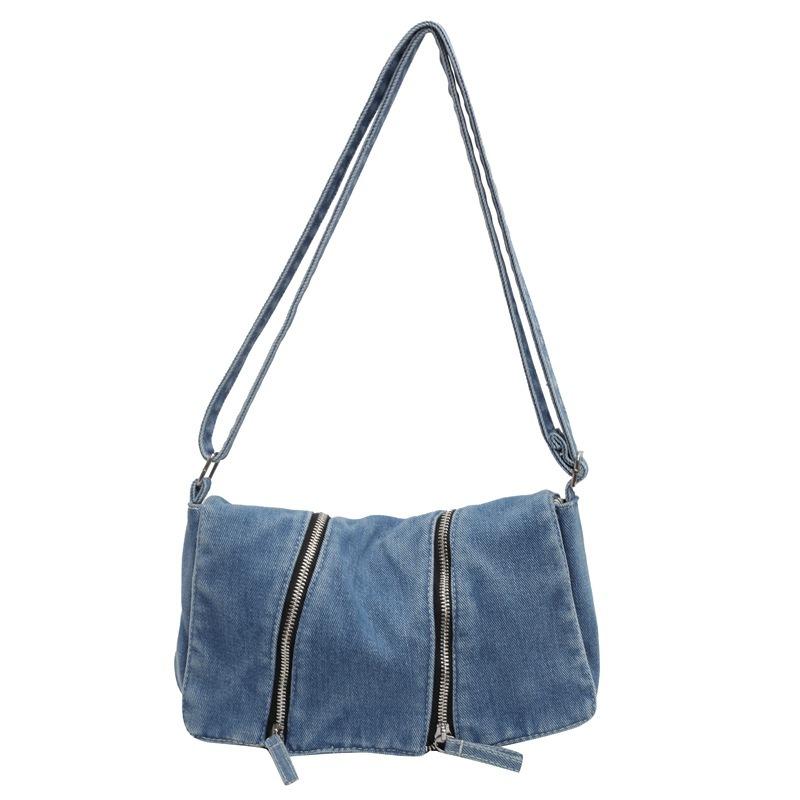 Genți Denim Genți Femei Sute Crossbody Premium Capacitate Mare Genți Messenger