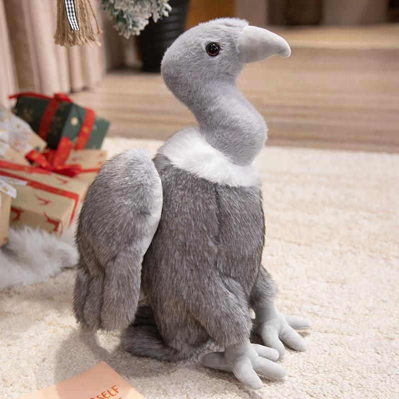 Simulationsgeier Plüschtier Realistischer Adlerähnlicher Vogel Stofftier Weiches Kuscheltier Für Naturfreunde Fans Kindergeburtstagsgeschenk