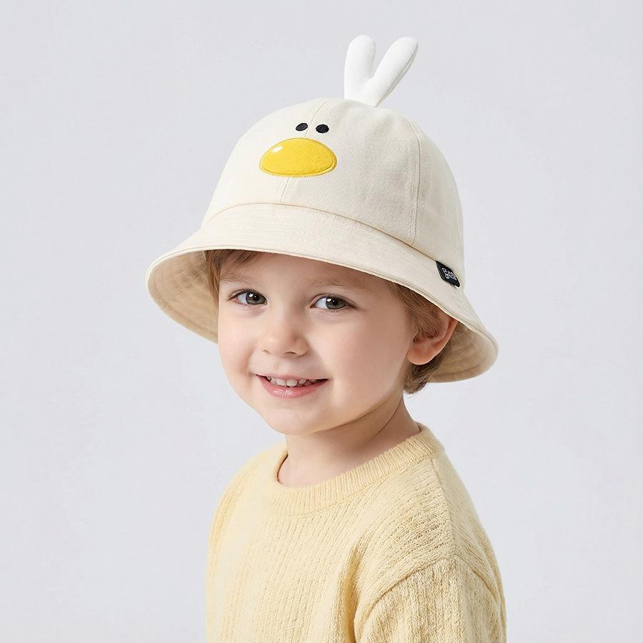 2-6Y Kids Hat, Cute Cartoon Animal Bucket Hat for Boys and Girls, Lightweight Spring and Autumn Cap, Super Adorable Sun Protecti