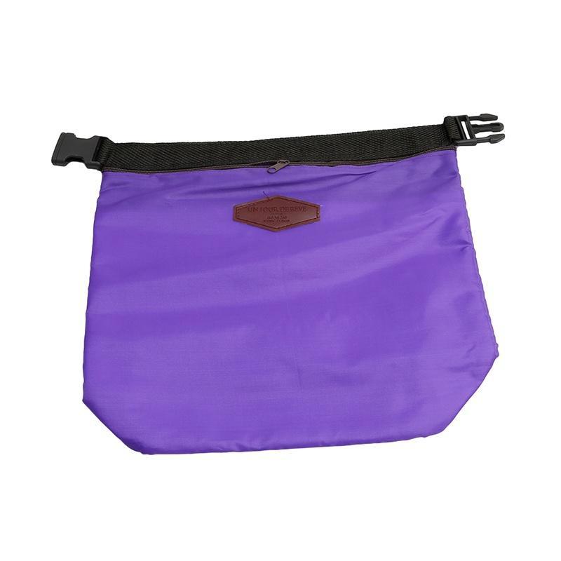 

Водонепроницаемый тепловой охладитель изолированный ланч-бокс портативная сумка для хранения пикника фиолетовый