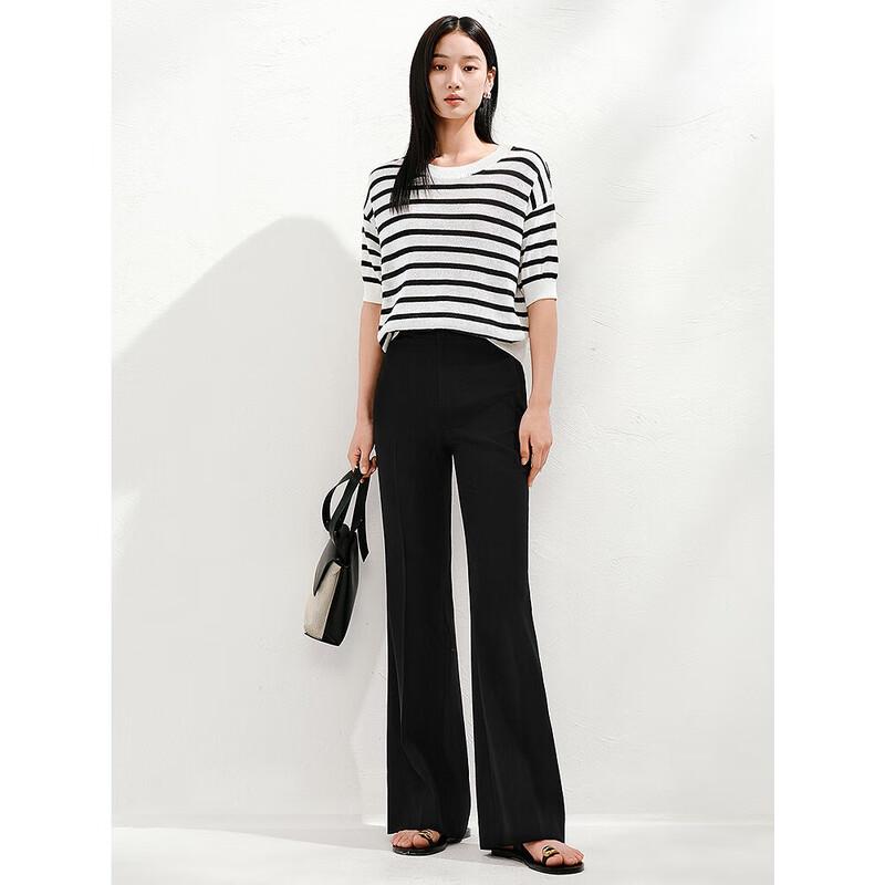 JUZUI ANNACA Women's Elegant Slim Flared Trousers