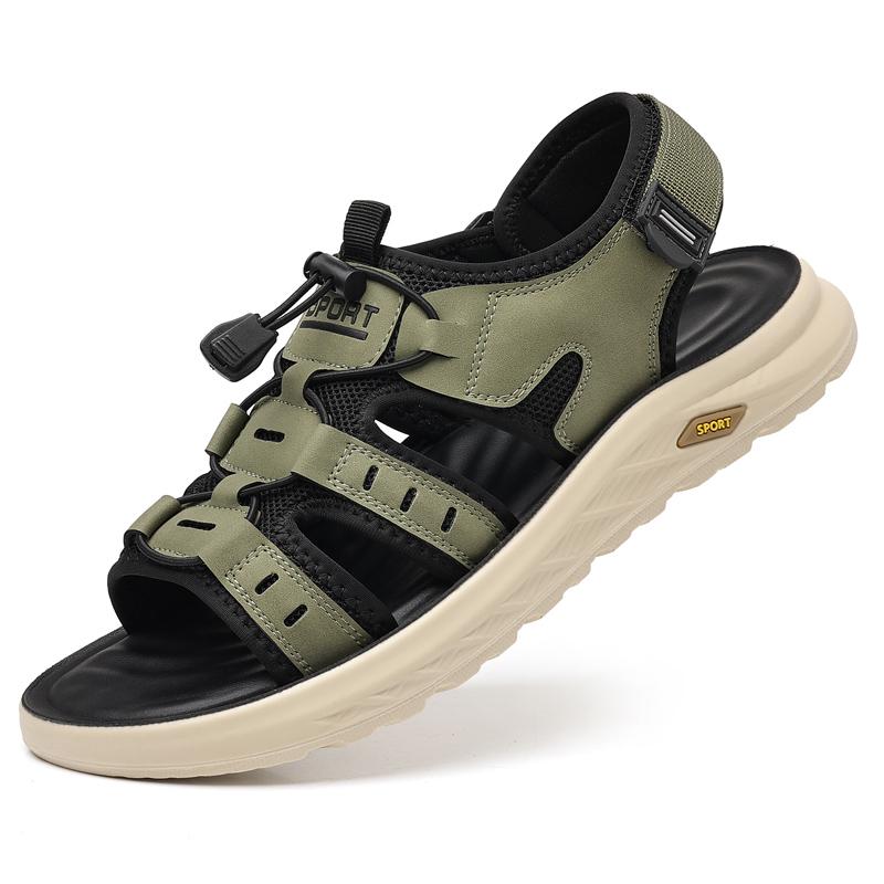 Fashion All-match Male Flats Hot Sale Summer Male Sandals 2025 New Men's Shoes Fashion Men Sneakers Outdoor Non-slip Men's Beach Sandals