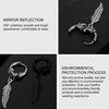 1 Pair Feather Shape Drop Earrings Small Vintage Piercing Round Clip Earrings Jewelry Accessory