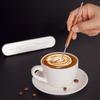 Stainless Steel Coffee Decorating Art Pen Wooden Handle Latte Pull Flower Needle Barista Tool Coffee Accessories Modeling Tool