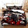 Kagurabachi Manga 3D Bedding Set Duvet Cover + 2 Pillowcases Polyester Bed Linen Multiple Sizes For Fans Bedroom Home Decor Gift