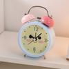 Cute clock for desktop students Children's high-value oversized clock Learning living room Mini mechanical alarm clock