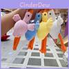 Plush Goose Keychain With Extendable Body For Collectors Display And Gift Idea