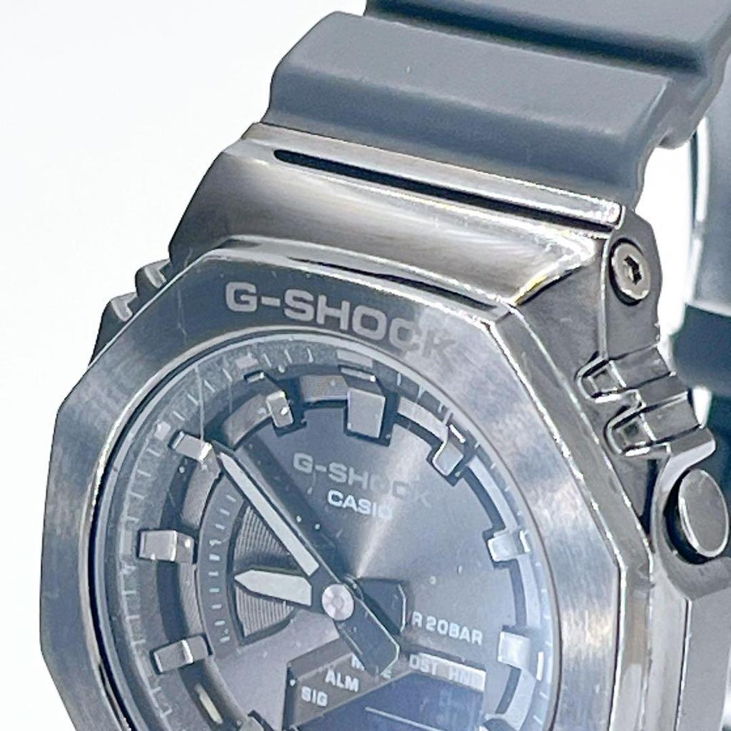 Used New battery G-SHOCK GM-S2100B Gray Unisex Mid-size