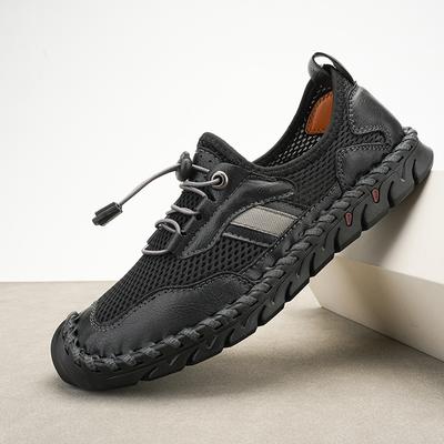 Fashion New Mens Sandals Summer Breathable Mesh Sandals Men Outdoor Casual Lightweight Beach Sandals Fashion Men Shoes Large Size 38-48