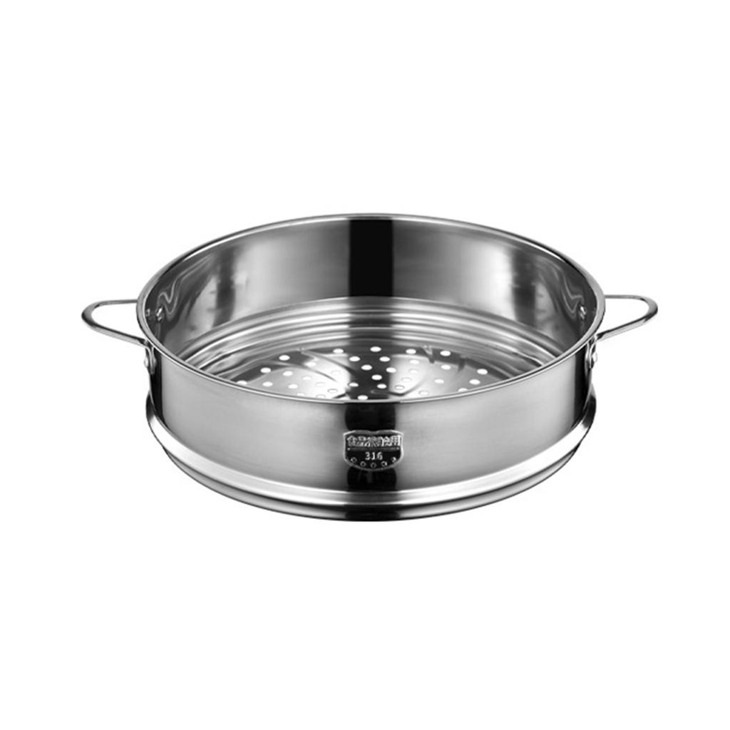 Dampfkorb aus Edelstahl 316, Dampfgarer-Zubehör für die Küche zum gesunden Kochen von Gemüse und traditionellen Gerichten