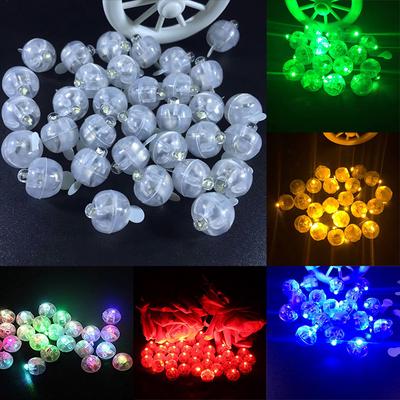 Party Dekoration Wihout schalter Lampen LED Weihnachten Tumbler Runde Ball Hochzeit Mini-Flash Luminous Ballon Lichter 10 teile/los Bar Schmuck Zubehör