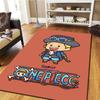 ONE PIECE Digital Print Carpet, Bedroom Play Mat, Home Decor Floor Rug, Cool Movie Themed Mat -HYQ44