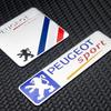 3D Aluminum Alloy Peugeot Car Emblem Badge Decal Sticker for Peugeot 206 207 307 3008 2008 308 408 508 301 208 107