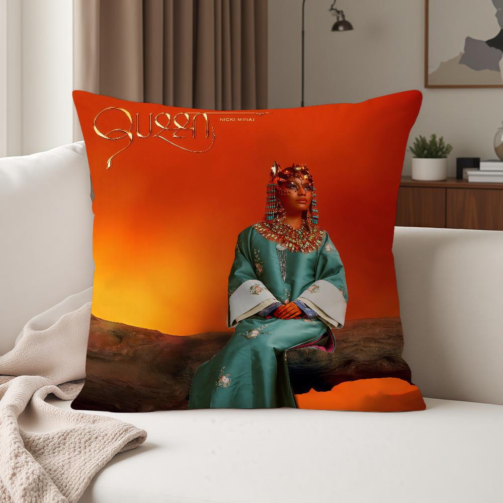 Tobago Rapper N-Nicki Minaj Pillow Case Suitable For Bedrooms Living Rooms Cars Home Decoration