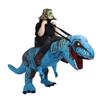 Inflatable Dinosaur Costume for Adult Waterproof Ride On T Rex Funny Blow Up Costume for Halloween