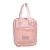 Fashionable Casual Mesh Makeup Bag Large Capacity Handheld Multifunctional Partition Travel Grooming And Storage Bag