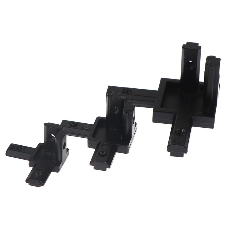 3 Way End Angle Bracket Connectors 4Pcs Oxidation Resistant Surface Fit Aluminium Extrusion Profile CNC Machine Enclosure Builds