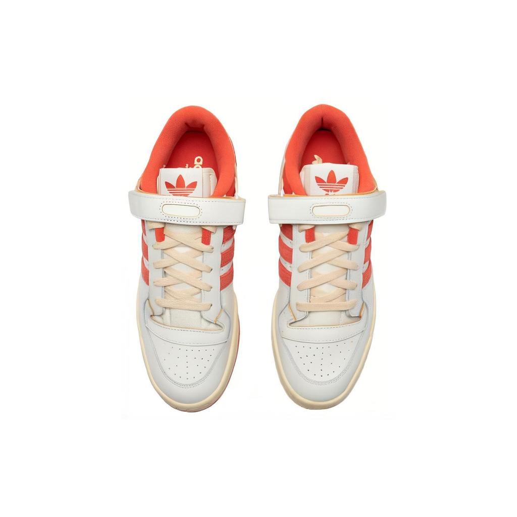 adidas Forum 84 Low Ivory Preloved Rot Unisex Sneaker Creme Easy-Gelb IG3774