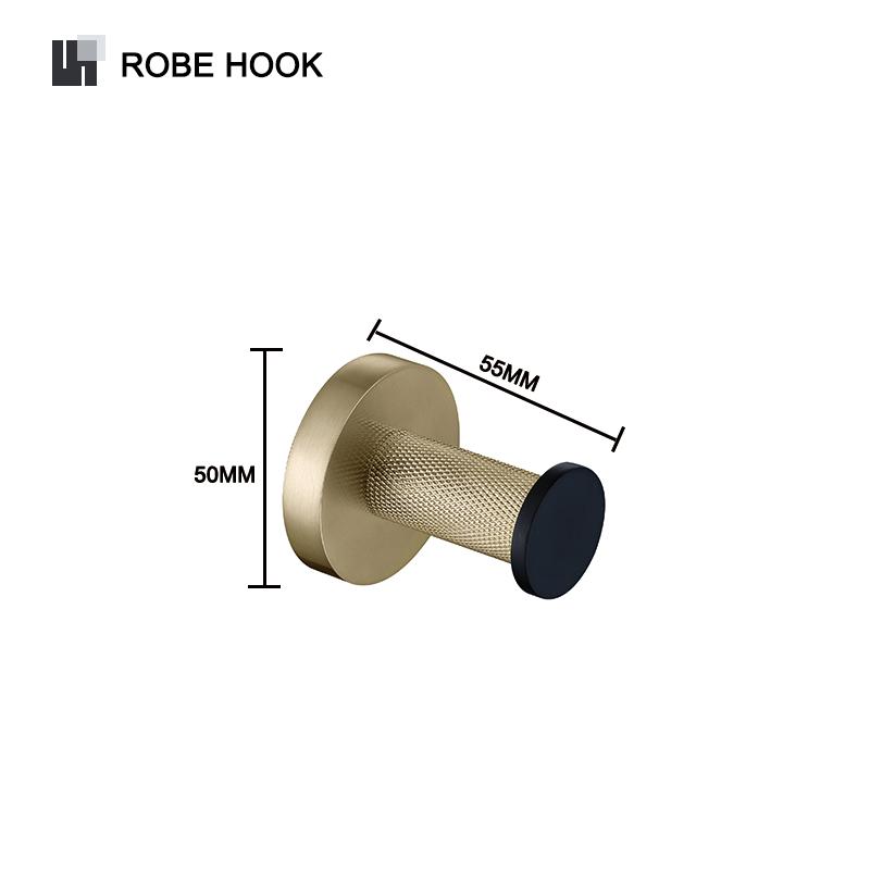 

Матовый золотой и черный настенный держатель для бумажных полотенец из нержавеющей стали, кольцо для полотенец, ершик для унитаза, высококачественные аксессуары для ванной комнаты