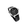 Casio STANDARD Series Fashionable Business Retro Classic Three Eyes Six Pins Black Dial Waterproof Quartz Movement Genuine Leather Strap MTP-V300L-1A