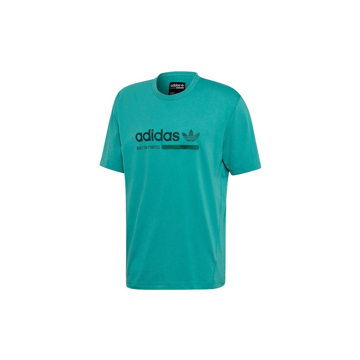 adidas originals Round Neck Short Sleeve Mint Green Men s DV1939 L